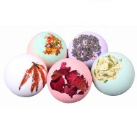 Factory Supply Natural Organic Floating Colorful Fizzy Bath Bombs for Daily Care Handmade Bubble Bath Gift Set