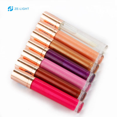 Ze Light OEM Glitter Luxury Plumping Hydrating Shimmer Scented Clear Magic No Logo Matte Lip Glosses