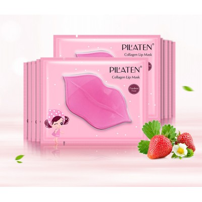 Ze Light Oem Organic Sleeping Plumping Jelly Hydrogel Gel Patch Sheets Care Korean Collagen Lip Mask