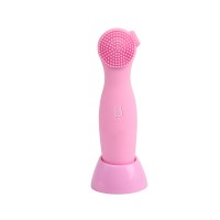 Silicone Sonic Vibration Mini Deep Cleaning Skin New Electric Facial Cleansing Massage Brush