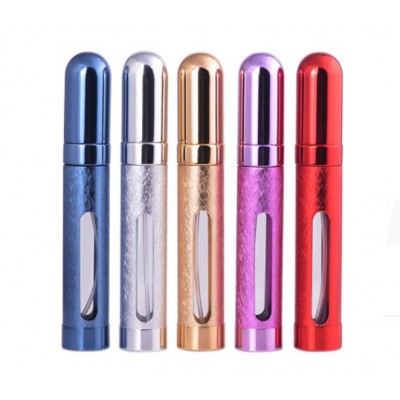 Ze Light Wholesale 12ML Atomizer Glass Empty Perfume Bottles With Spray Portable Refillable Perfume Spray Bottle