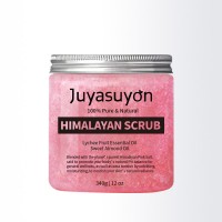 Ze Light Hot Sale Private Label Exfoliating Whitening Himalayan Salt Scrub Body Face Scrub Cream Organic Facial Body Scrub