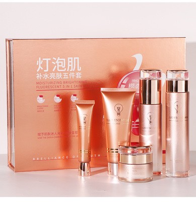 Ze Light OEM Face Whitening Natural Skin Care Set Private Label Facial Skin Care Sets Skin Care Set