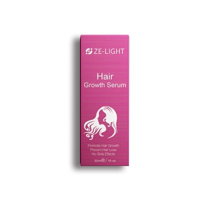 Ze Light Best Perfect Natural Smoothing Human Fast Hair Loss Serum Oil Women Private Label Organic Hair Growth Serum