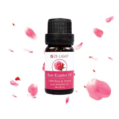 Ze Light 10ml Custom Logo Plant 100% Pure Rose Essential Oil