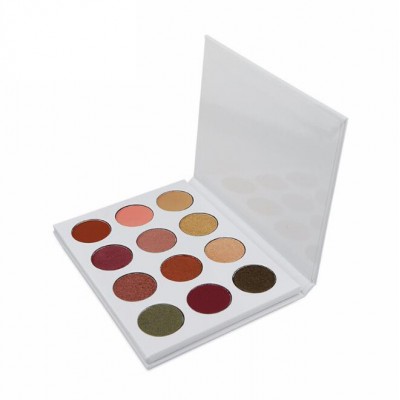 Hot Sell Beautiful Colors Custom Glitter Eyeshadow Palette Privae Label Eyeshadow Palette