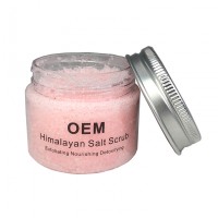 100% Natural Exfoliating Body Scrub with Sweet Almond Oil Moisturizes, Soothes, Removes Dead Skin Himalayan Salt Scrub