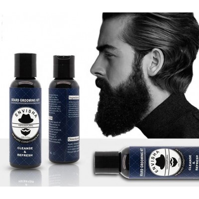 100ml Smoothing Beard oil Beard Shampoo And Conditioner Set For Men