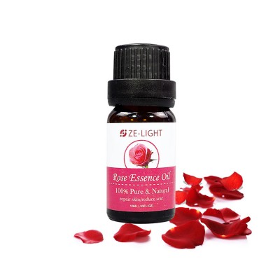 Ze Light 10ml Natural 100% Pure Aromatherapy Sex Body Massage Oil Rose Essential Oil