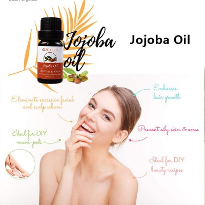 Ze Light Private Label Top Quality wholesale Herbal 100% Pure Organic Jojoba Essential Oil Aroma Essential Oil