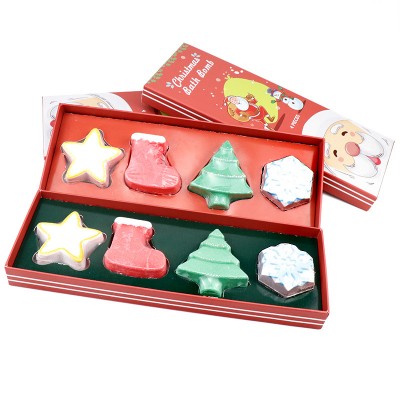 Ze Light OEM Christmas Gift Factory Wholesale Fragrance Organic Foaming Home Rich Bubble Funny Bath Fizzy Shower Bombs