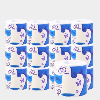 Ze Light OEM Private Label Cheap Bamboo Soft  Bulk 3 Ply Toilet PaperToilet Paper Roll Toilet Paper Bathroom Tissue